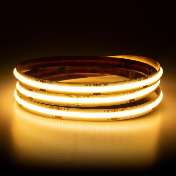 Best Dotless Dimmable 12V COB LED Strip Light