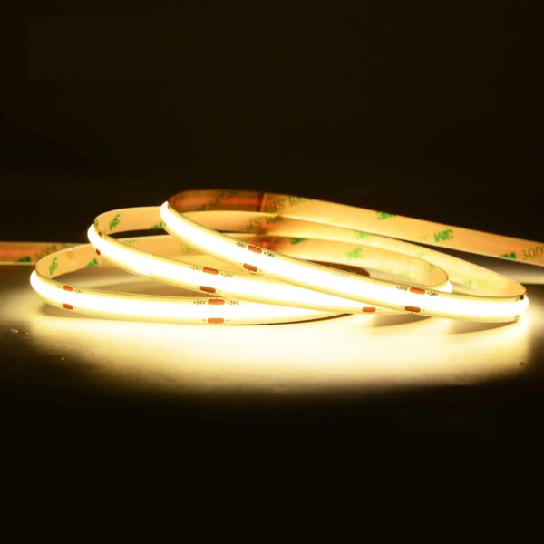 24V 12V 5V 8mm COB LED Dotless Tape Light