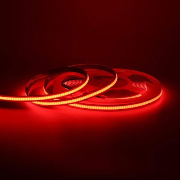 Best Dimmable 12V Red COB LED Strip Light