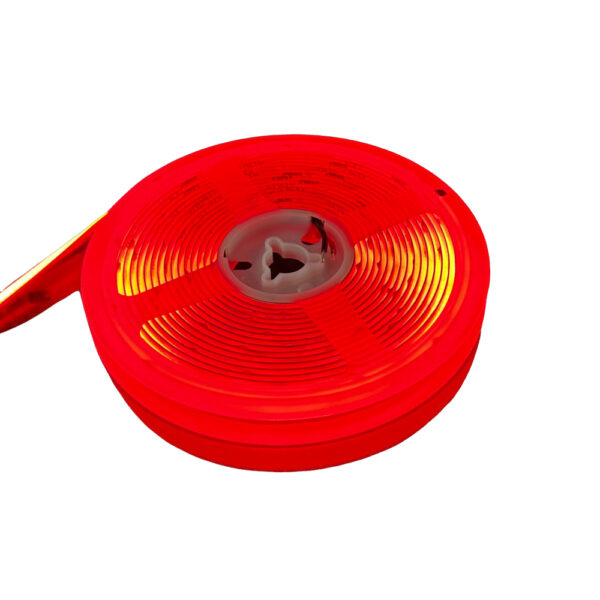 Red Cob Best Dimmable 12V Red COB LED Strip Light - LineaForge