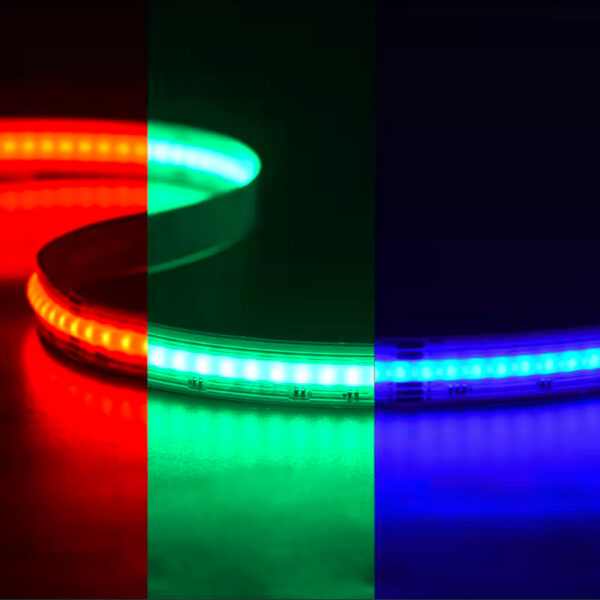 Dotless RGBW COB LED Strip Lights