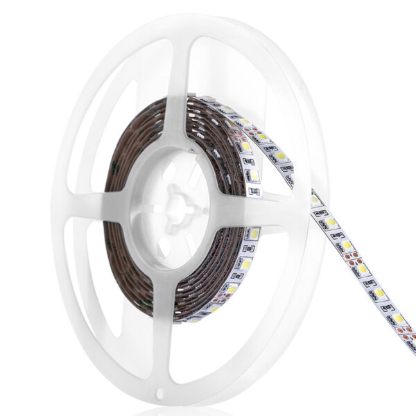 Flexible 12V 24V SMD 5050 60 White LED Strip Light