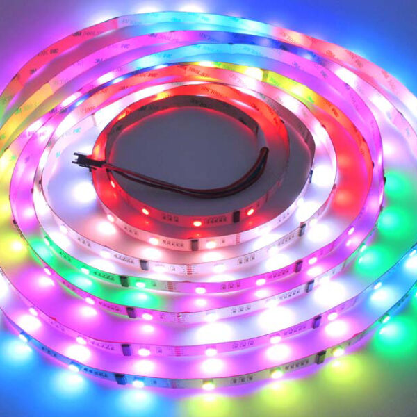 12V Addressable 30 LED RGB DMX LED Strip Lights