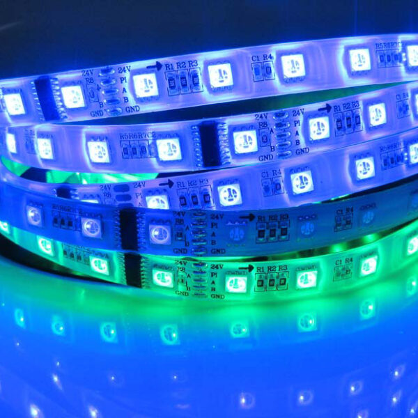 24V Addressable 60 LED RGB DMX LED Tape